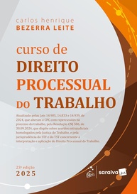 Curso de Direito Processual do Trabalho 23ª Edição 2025: A Obra Definitiva - imagem 1