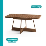 Conjunto de Sala de Jantar Charlotte 6 Cadeiras - Design Moderno e Conforto Duradouro - imagem 5