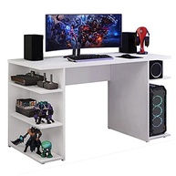 Mesa para Computador Gamer Escrivaninha 9409 Madesa - Design Moderno Branco - imagem 4