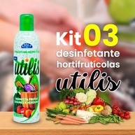 Kit 3 Desinfetante para Frutas, Verduras e Legumes - 300ml | Utilis Coala - imagem 4