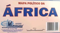 Mapa Poster África Detalhado 89x117cm: Geográfico, Turístico e Rodoviário - imagem 3