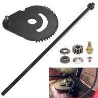Kit Eixo Direção 5/8" + Engrenagem Setorial MTD Troy Bilt - Peças de Reposição Essenciais - imagem 2