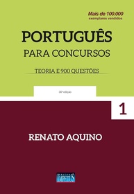 Português Para Concursos: Domine a Gramática com 900 Questões Resolvidas - Volume 1 - imagem 1