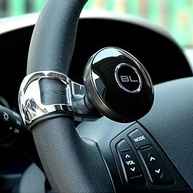 Manopla Volante Universal Dourada com Rolamentos: Controle e Estilo para Seu Carro ou Caminhão - imagem 1