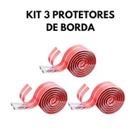 DUPIN Kit Protetor de Bordas para Móveis 3m - Silicone Vermelho Anti-Impacto - imagem 3