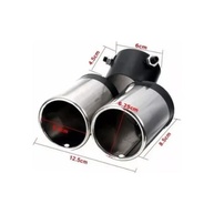 Ponteira Dupla Escapamento Esportivo Cromada - Design Premium Great Home - imagem 2