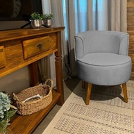 Kit 2 Poltronas Veludo Modernas para Sala de Jantar - Design Elegante e Conforto Duradouro - imagem 3