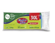Saco de Lixo Embalixo Wecycle Reforçado Azul 30L - Sustentável e Resistente - imagem 3