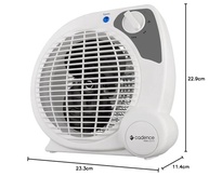 Aquecedor Cadence Termoventilador New Auros 220V - Ambientes Quentes e Acolhedores - imagem 3