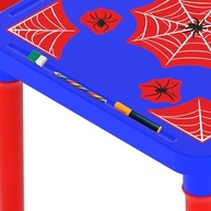 Conjunto Mesa e Cadeira Infantil Aranha Azul - Estímulo à Criatividade e Aprendizado - imagem 3