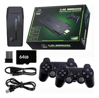 Game Stick Lite 4K HDMI: 20.000 Jogos Retrô com 2 Controles Sem Fio e 64GB! - imagem 1