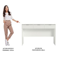 Penteadeira Madesa Camarim Carly com 3 Gavetas – Design Elegante e Funcionalidade Premium - imagem 3