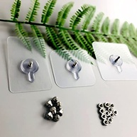 Gancho Adesivo Cabilock 10 Peças - Sem Furos, Reutilizável, Até 5kg - Ideal para Casa e Escritório - imagem 5