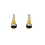 2 Hastes de Válvula TR618A para Pneus de Trator - Latão Resistente e Vedação Dupla - imagem 1