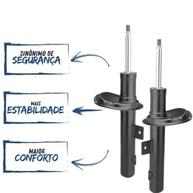 Amortecedores Nakata Dianteiros e Traseiros: Segurança e Conforto para seu Gol G5, G6, G7 e Voyage (2008-2020) - imagem 3