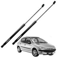 Par Amortecedores Pistão Porta Malas Peugeot 206 (1999-2016) - Segurança e Suavidade - imagem 2