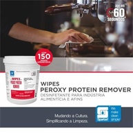 Lenços Desinfetantes Wipes Peroxy Protein Remover - Limpeza Profunda para Cozinha e Alimentos - imagem 3