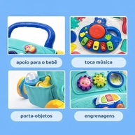 Andador Educativo Musical Infantil em Formato de Coala | Centro de Atividades para Primeiros Passos - imagem 4