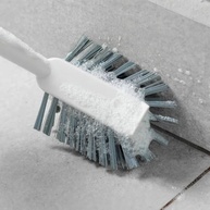 Escova de Limpeza Multiuso Bege - Flow com Cerdas Macias e Raspador Integrado - imagem 4