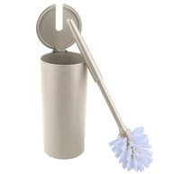 Escova Sanitária com Suporte Automático Serene Bege - Higiene Prática e Elegante - imagem 2
