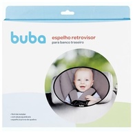 Kit Essencial: Espelho Retrovisor Bebê + Protetor Solar Buba para Cadeirinha no Carro - imagem 3