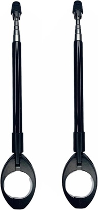 KIT 2 Antenas Corta Linha de Pipa Retrátil 7 Estágios para Moto - Segurança Premium - imagem 1