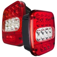 Par de Lanternas LED Traseiras Marmita 12/24V: Segurança e Estilo para seu Caminhão e Carretas - imagem 2