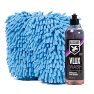 AllGuard Luva Microfibra Dupla Face para Lavagem de Carro + Sabonete VLUX - Limpeza Impecável Sem Riscos - imagem 2