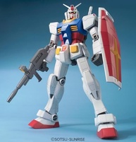 Bandai Hobby RX-78-2 Gundam Mega Tamanho 1/48: O Ícone Definitivo para Fãs! - imagem 3