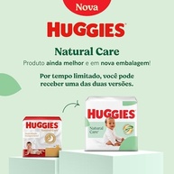 Huggies Premium Natural Care RN - Fralda Descartável Respirável com Fibras Naturais - imagem 3