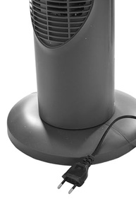 Ventilador Torre Preto Silencioso 3 Velocidades 86cm 127V - FIX FXV05002 - imagem 4