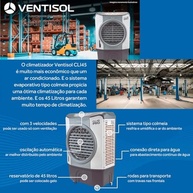 Climatizador Evaporativo Ventisol CLI 45 PRO 45L 220V - Ambientes Frescos e Saudáveis - imagem 4