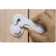 Kit Travas de Segurança para Portas e Gavetas - Proteção Infantil com Fixação Fácil (2 Unidades Branco) - imagem 3