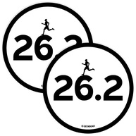 Ímã de Carro GEEKBEAR 26.2 Marathon - Celebre Sua Conquista com Estilo! - imagem 2