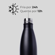 Garrafa Térmica Gocase Urban 500ml - Inox com Isolamento à Vácuo para Bebidas Geladas por 24h - imagem 5