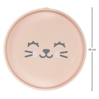 Pratinho em Silicone com Ventosa Gumy Pêssego - Seguro, Higiênico e Prático para Bebês - imagem 3