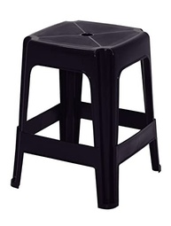 Banqueta Icaraí PR - Design Moderno Quadrado Preto para Ambientes Sofisticados - imagem 2
