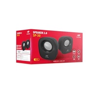 Caixa de Som C3Tech SP-30BK 2.0 Preto: Som Imersivo e Potente para Seu PC - imagem 5