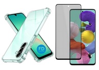 Kit Premium: Capa Anti-Impacto Transparente + Película Cerâmica 9D (Comum ou Privacidade) para Samsung Galaxy A26 - imagem 1