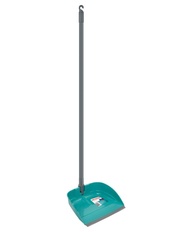 Pá de Lixo com Cabo Longo - Bettanin Cor Tiffany | Borracha Flexível e Design Inovador - imagem 4