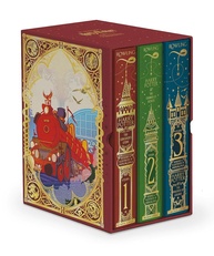 Box Harry Potter Edição Minalima: Livros 1-3 Ilustrados e Interativos - imagem 1