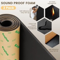 Pacote 2 Espumas Acústicas Alta Densidade 10mm: Isolamento e Tratamento Sonoro Profissional - imagem 4