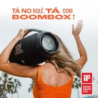JBL Boombox 3: Som Potente, Wi-Fi, Bluetooth e Resistência à Água - Preto - imagem 5