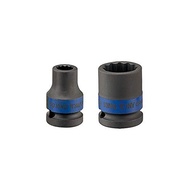 Soquete de Impacto Estriado King Tony 22mm - Aço Cromo-Molibdênio para Ferramentas Pneumáticas - imagem 2