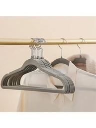 Kit 30 Cabides de Veludo 360° Antideslizante - Organize seu Guarda-Roupa com Estilo - imagem 4