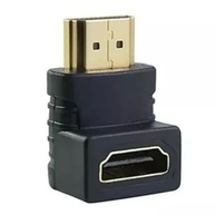 Kit 5 Adaptadores HDMI 90 Graus em L: Conexão Perfeita para 4K Ultra HD - imagem 4