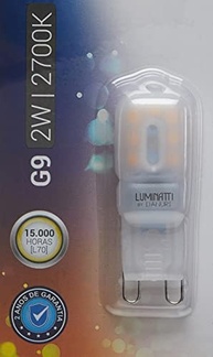 Lâmpada G9 LED 2W 2700K 127V: Iluminação Aconchegante e Eficiente - imagem 4