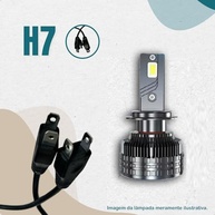 Kit Lâmpada Ultra LED Zeus 16.000 Lm 6000K H7 Canceller Premium - Visão Noturna Imbatível - imagem 3