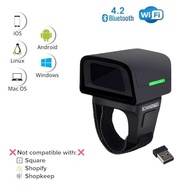 ScanAvenger Ring Scanner QR 1D 2D: Leitor de Dedo Bluetooth Vestível e Sem Fio - imagem 3