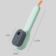 Escova com Dispenser de Detergente - Limpeza Profunda para Tênis e Calçados (Verde) - imagem 4